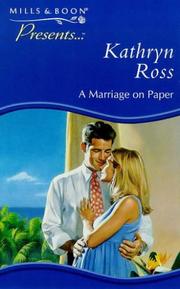 Cover of: A Marriage on Paper (Presents)