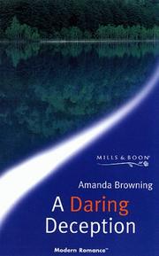 Cover of: A Daring Deception by Amanda Browning, Amanda Browning