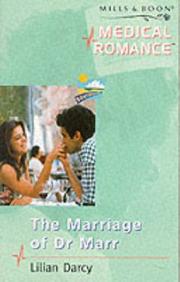 Cover of: The Marriage of Dr. Marr