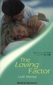 Cover of: The Loving Factor by Leah Martyn