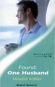 Cover of: Found: One Husband