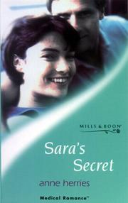 Cover of: Sara's Secret by Anne Herries