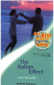 Cover of: The Italian Effect by Josie Metcalfe