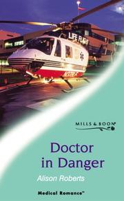 Cover of: Doctor in Danger