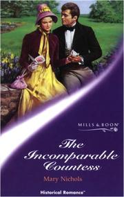 The Incomparable Countess by Mary Nichols