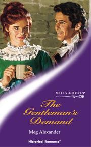 Cover of: The Gentleman's Demand by Megan Alexander, Megan Alexander