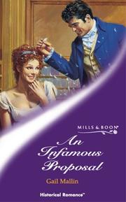 Cover of: An Infamous Proposal (Historical Romance)
