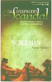 Cover of: A Noble Man