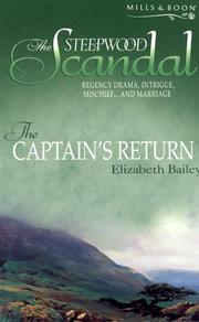 The Captain's Return by Elizabeth Bailey