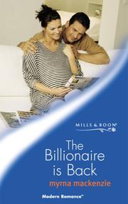 Cover of: Billionaire Is Back