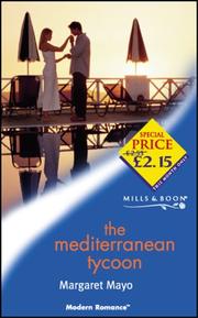 Cover of: The Mediterranean Tycoon by Margaret Mayo