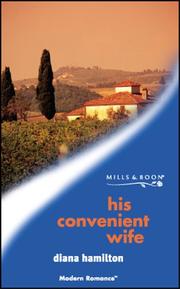Cover of: His Convenient Wife by Diana Hamilton