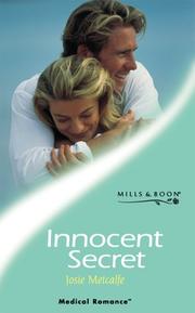 Cover of: Innocent Secret by Josie Metcalfe, Josie Metcalfe