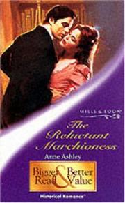 Cover of: The Reluctant Marchioness (Historical Romance)