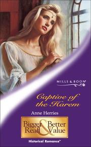 Cover of: Captive of the Harem by Anne Herries