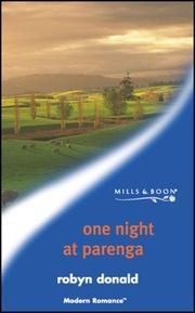Cover of: One Night at Parenga