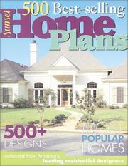 Cover of: 500 Best Selling Home Plans