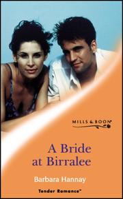 Cover of: A Bride at Birralee