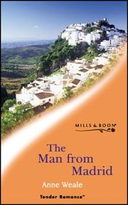 Cover of: The Man from Madrid by Anne Weale