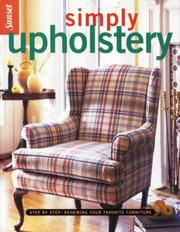 Cover of: Simply Upholstery (Simply) by Sunset Books