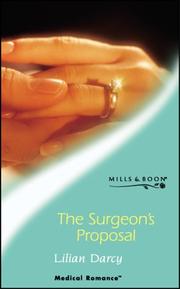 Cover of: The Surgeon's Proposal by Lilian Darcy