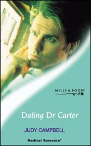 Cover of: Dating Dr. Carter