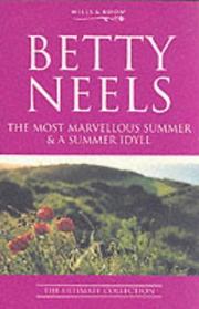 Cover of: The Most Marvellous Summer by Betty Neels