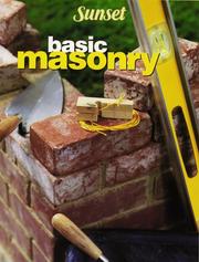 Cover of: Basic masonry