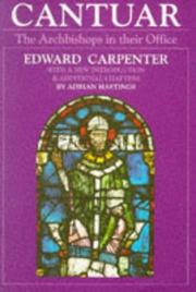 Cantuar by Edward Carpenter
