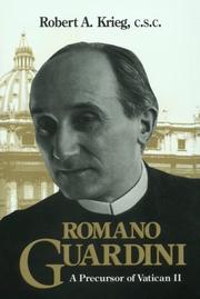 Romano Guardini by Robert Anthony Krieg