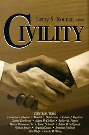 Cover of: Civility