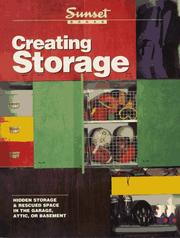 Cover of: Creating storage by by the editors of Sunset Books.