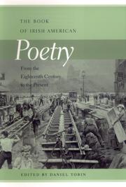 The Book of Irish American Poetry by Daniel Tobin