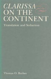 Cover of: Clarissa on the Continent: translation and seduction