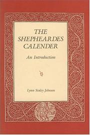 Cover of: The Shepheardes Calander: An Introduction