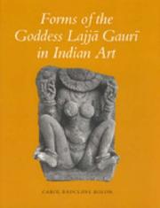 Cover of: Forms of the goddess Lajjā Gaurī in Indian art