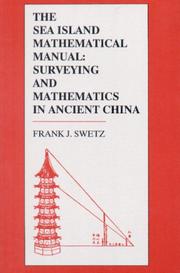 Cover of The Sea Island Mathematical Manual