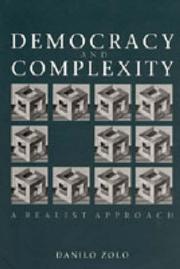 Cover of: Democracy and complexity: a realist approach
