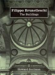 Filippo Brunelleschi by Howard Saalman