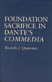 Cover of: Foundation sacrifice in Dante's Commedia