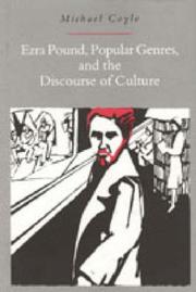 Cover of: Ezra Pound, popular genres, and the discourse of culture