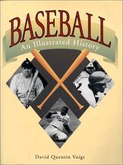 Cover of: Baseball | David Quentin Voigt