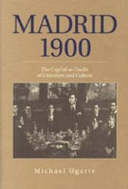 Cover of: Madrid 1900 by Michael Ugarte