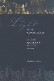 Cover of: The Light in Their Consciences by Rosemary Anne Moore