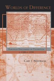 Cover of: Worlds of Difference: European Discourses of Toleration, C. 1100-1550