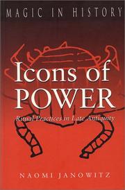 Cover of: Icons of Power: Ritual Practices in Late Antiquity (Magic in History Series)