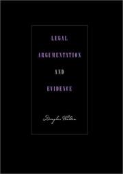 Cover of: Legal argumentation and evidence