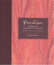 Cover of: Pirro Ligorio: The Renaissance Artist, Architect, And Antiquarian With A Checklist Of Drawings