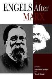 Cover of: Engels After Marx