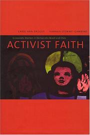 Cover of: Activist Faith: Grassroots Women in Democratic Brazil and Chile